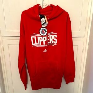 Adidas men’s Los Angeles clippers sweatshirt new with tag sz L
